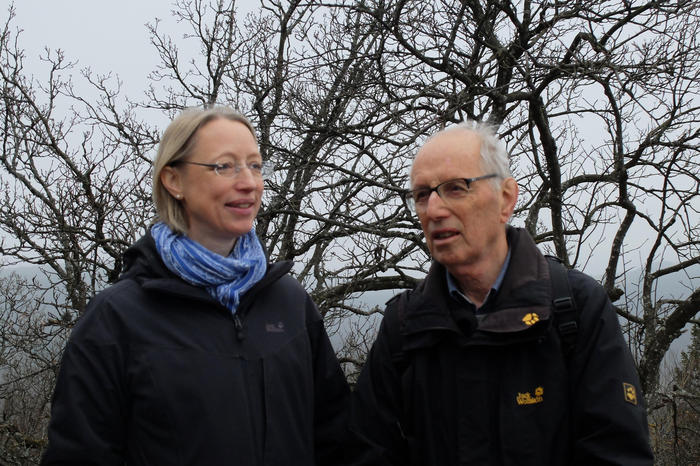 Vater Frank Westphal und Tochter Brigitte Lutz-Westphal