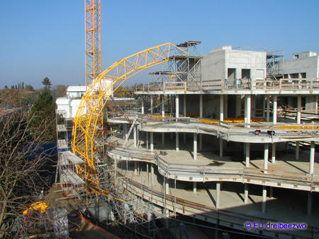 Die Baustelle im Oktober 2003 - Teil 3