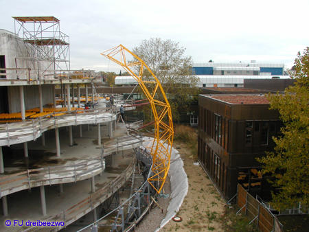 Die Baustelle im Oktober 2003 - Teil 4