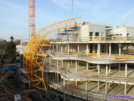 Die Baustelle im November 2003 - Teil 1