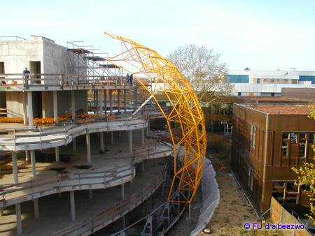 Die Baustelle im November 2003 - Teil 2