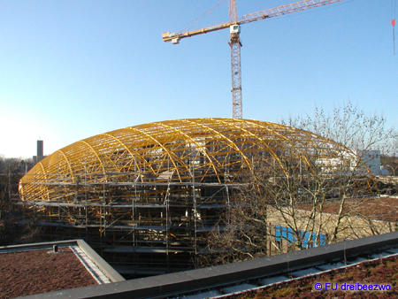 Die Baustelle im Dezember 2003 - Teil 2