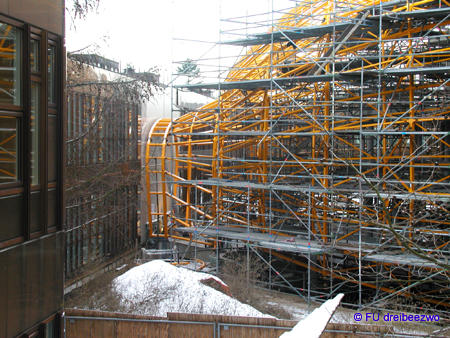 Die Baustelle im Januar 2004 - Teil 4