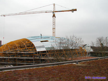 Die Baustelle im M&auml;rz 2004 - Teil 2