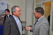 German ambassador H.E. Michael Bock and Prof. Mohamed G. Abou Ali, Head of the Mission Department, Ministery of Higher  Education & Scientific Research