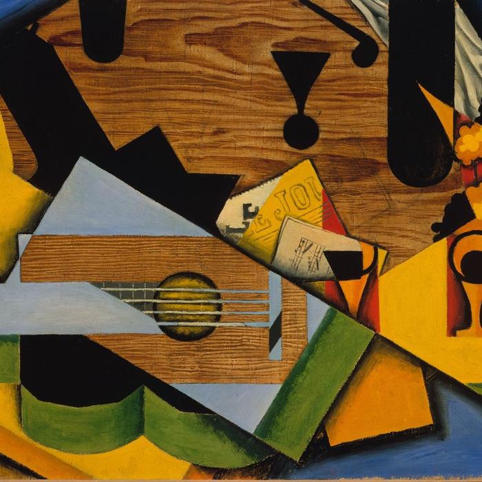 Juan Gris Still Life with Guitar