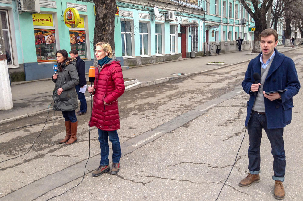 Als Korrespondentin berichtete Katja Birmingham für das ZDF vor allem aus China und Russland.