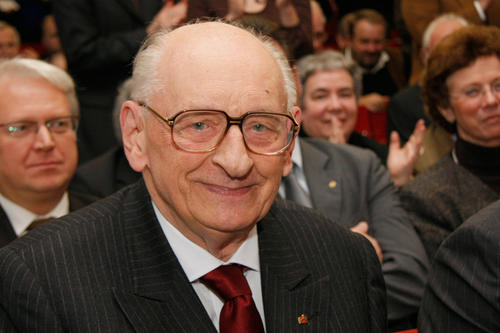 Władysław Bartoszewski, ehemaliger Außeminister Polens und außenpolitischer Berater.