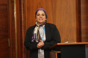 Begrüßung durch Dr. Reem Ali Derbala, Ministry of Higher Education