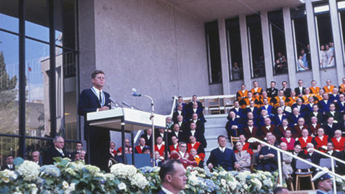 Kennedys Rede in Dahlem: "Rede an das Führungspersonal Deutschlands"