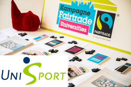 Fairtrade-Produkte im Hochschulsport!
