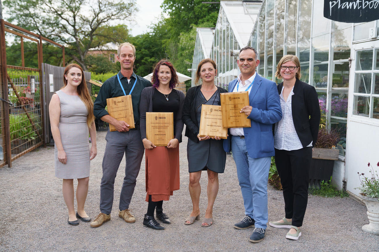 Preisträger/innen ISCN Award 2018