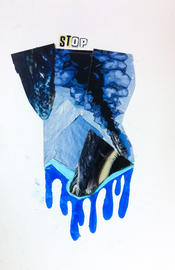 Aus dem Workshop Öko-Collage: Aus Müll wird Kunst (von Lupe Godoy)