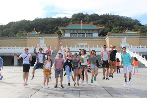 exchange students at NCCU