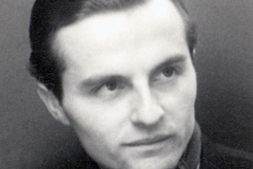 Karol Kubicki, der erste eingeschriebene Student der FU mit der Matrikelnummer 1